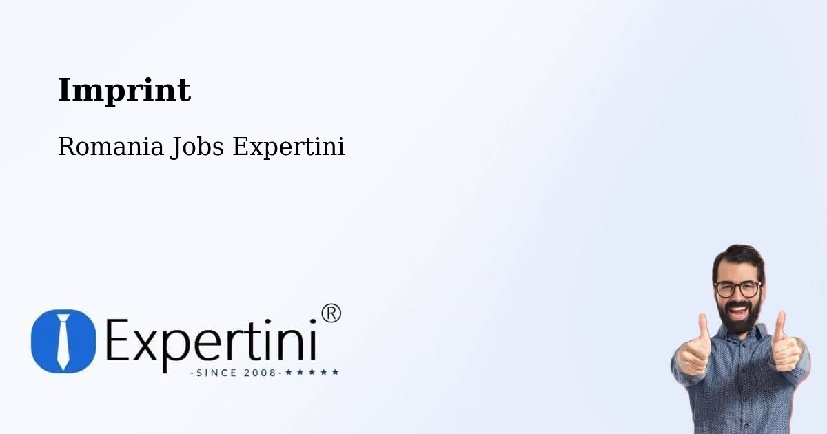 Imprint – Vulcăneasa - Romania Jobs Expertini