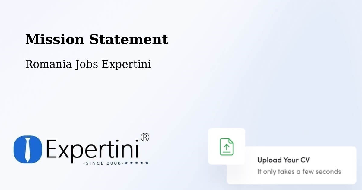 Corporate Mission – Vulcăneasa - Romania Jobs Expertini